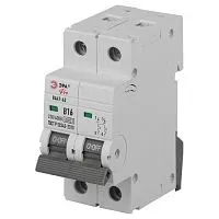 Выключатель автоматический 2п B 16А 4.5кА ВА47-63 PRO ЭРА Б0059379