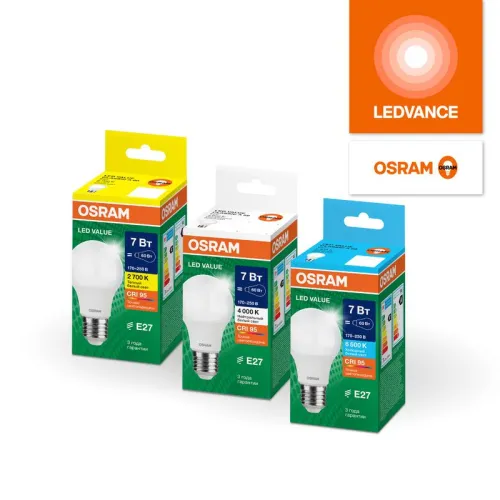 Лампа светодиодная LED G4 Value LVCLA150 15W/965 CRI95 15Вт 6500К 1500лм грушевидная матов. E27 170-250В OSRAM 4058075579217 фото 5