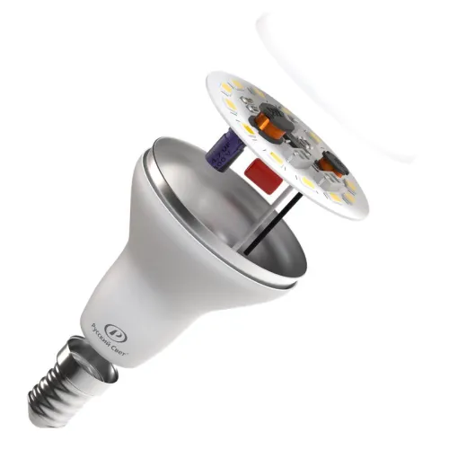 Лампа светодиодная RS LED R50 E14 7W 220-240V 7Вт рефлектор матовая 2700К тепл. бел. E14 560лм 220-240В Ra90 Русский Свет 15010645077 фото 2