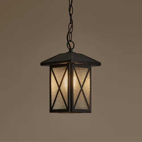 Светильник Gabi 1х40Вт E27 IP44 подвесной Voltega VGL7214PL-01B фото 11