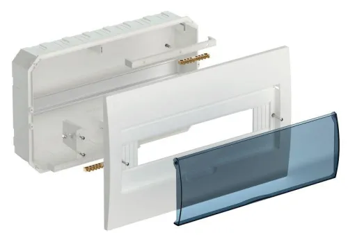 Корпус встраиваемый ЩРВ-П-18 Krepta 3 IP41 пластик. бел. IEK MKP12-V-18-40-10 фото 2