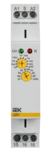 Реле задержки включения ORT 1 контакт 12-240В AC/DC IEK ORT-A1-ACDC12-240V фото 7