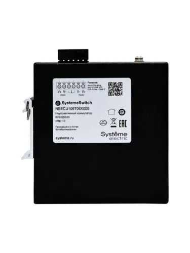 Концентратор промышленный EtherCAT 6х100BaseT SE NSECU106T06X00S фото 2