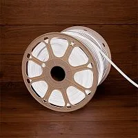 Шнур светодиодный гибкий неон SMD 8х16мм 120LED/м односторон. 24В бел. (уп.50м) Neon-Night 131-125