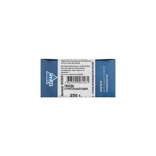 Гвоздь строительный 1.8х32 оцинк. (уп.0.25кг) Tech-Krep/Zitar 102026 фото 3