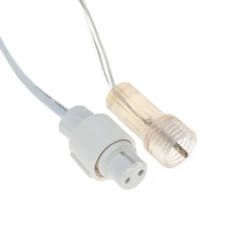 Гирлянда светодиодная "Айсикл" (бахрома) 4.8х0.6м 176LED бел. 11Вт 230В IP65 провод прозр. Neon-Night 255-145 фото 3