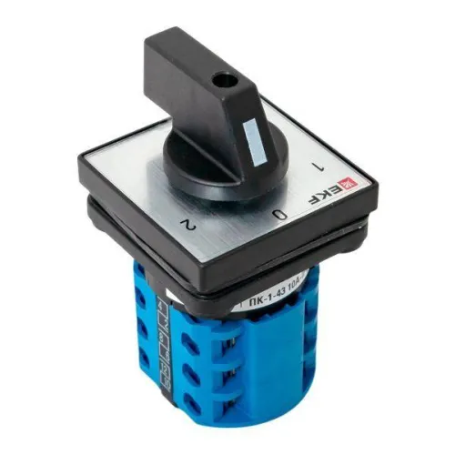 Переключатель кулачковый ПК-1-43 3п 10А "1-0-2" IP65 EKF pk-1-43-10-65 фото 8