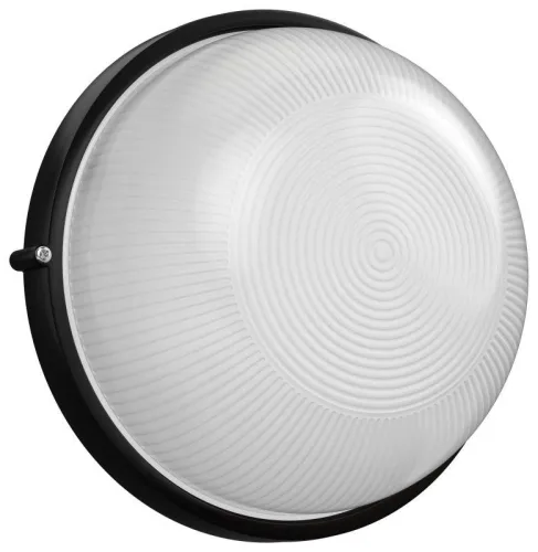 Светильник НПП 1101 100Вт E27 IP54 черн. круг IEK LNPP0-1101-1-100-K02