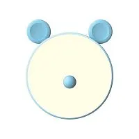 Светильник настольный Qplus 5Вт 2700-6000К 200лм 5В аккум. Li-ion 1200мА.ч диммир. ночник голуб. GAUSS NN7026