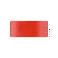 Фланец сплошной для корпусов ST тип 3 343х153мм красн. RAL3020 DKC R5FSST01-RAL3020