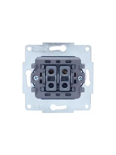 Выключатель 2-кл. СП Vesna механизм крем. LEZARD 742-0388-101 фото 6