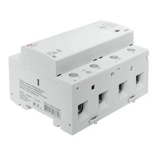 Контактор модульный КМ 80А 2NO+2NC 230В AC (6 мод.) AVERES EKF km-av-6-80-22-230V фото 9