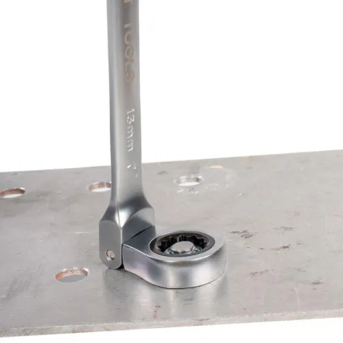 Ключ гаечный трещоточный с шарниром 13 мм КВТ 79195 фото 5