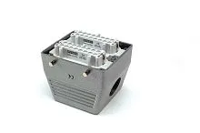 Розетка боковой ввод 32 полюса 16А EMAS EBM32PU10