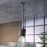 Светильник OL43 BK MR16 GU10 IP20 настенно-потолочный спот черн. Эра Б0058490