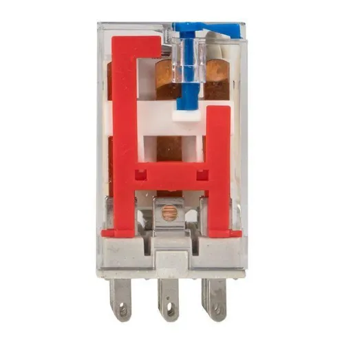 Реле промежуточное RPAt 22/3 10А 24В DC с кнопкой и мех. индикацией AVERES EKF rpat-22-3-24DC фото 3