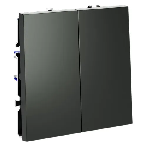 Выключатель 2-кл. СП S70 10А механизм титан Voltum VLS020106 фото 4