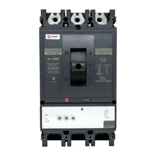 Выключатель автоматический 3п 400/225А 45кА ВА-99C Compact NS PROxima EKF mccb99C-400-225 фото 3
