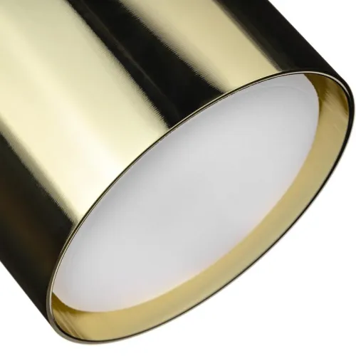 Светильник трековый ARTLINE поворотный 85х85х55мм GX53 230В алюм. 4кв.м зол. Ritter 59860 6 фото 2