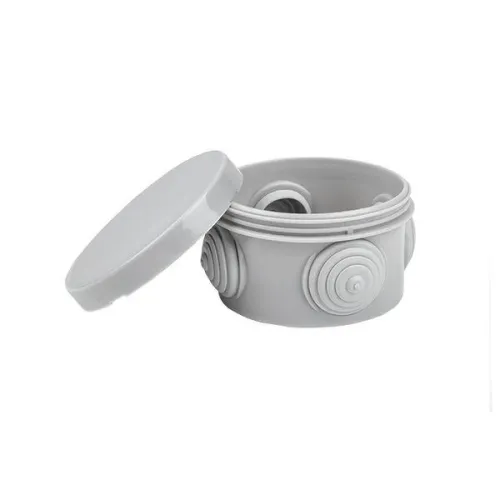 Коробка распаячная КМР-040-038 наружная с крышкой 65х40 4 мембранных ввода IP54 розн. стикер PROxima EKF plc-kmr-040-038-r фото 6