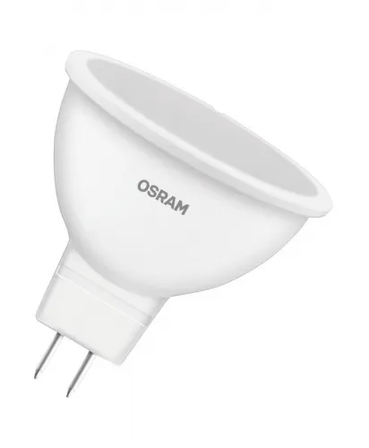 Лампа светодиодная LED Star MR16 7.5W/840 7.5Вт 4000К нейтр. бел. GU5.3 700лм 220-240В 110град. пластик. (замена 75Вт) OSRAM 4058075229099 фото 2