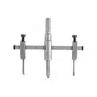 Сверло по кафелю и плитке балеринка регулируемое 30-130мм Kranz KR-91-0656