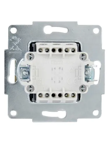 Выключатель промежуточный VESNA зол. LEZARD 742-3688-107 фото 4