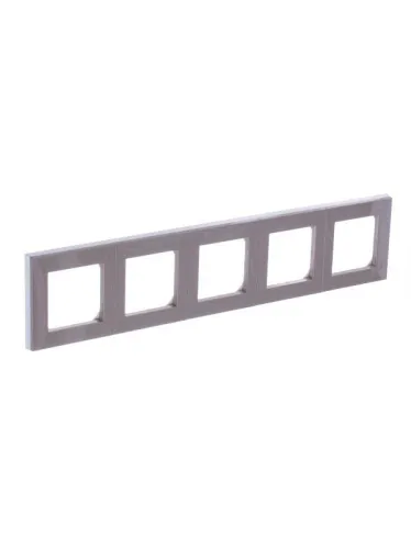 Рамка Levit 5п кофе макиато/бел. ABB 2CHH015050A6018 фото 3