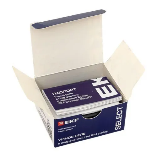 Реле умное в подрозетник 3-канальное Zigbee Connect Select с нейтралью EKF ssh-3g-zb фото 7