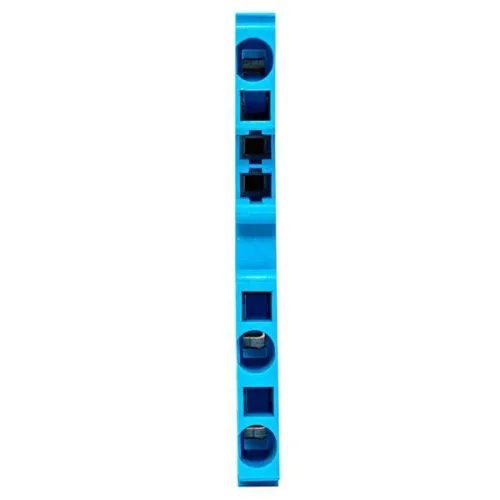 Колодка клеммная ST-2.5 28А 3 вывода пружинная син. EKF plc-jxb-st-2.5-3-blue фото 6
