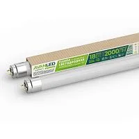 Лампа светодиодная AL T8-18-865-1200-М 18Вт матовая 6500К холод. бел. G13 2000лм 195-265В (пр-во РФ) AVANLED 11112651