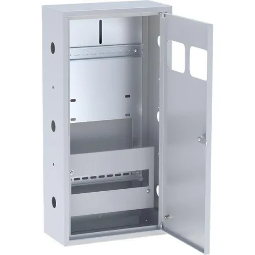 Щит ЯУР на 2 счетчика с двумя DIN-рейками (600х300х150) Basic EKF uerm-din-600-2 фото 2