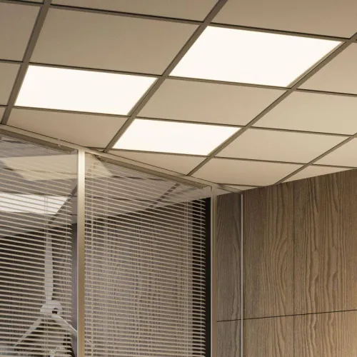 Светильник светодиодный 40Вт 4000К IP40 3800лм 595х595х23мм офисный матов. с равномерной засветкой GAUSS 842161240 фото 4