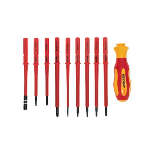 Набор отверток диэлектрических 123 предмета Rexant 12-4772-3 фото 7