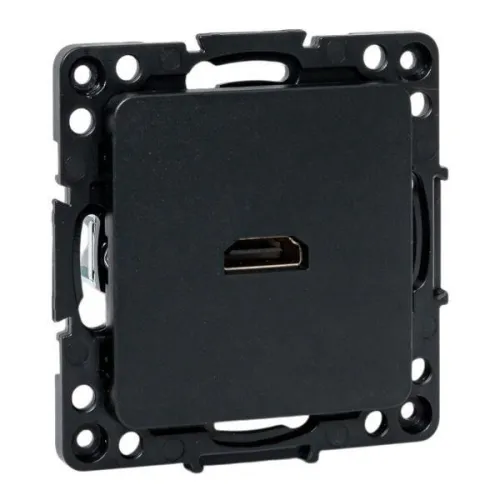 Розетка Стокгольм HDMI механизм черн. EKF EZA00-327-10