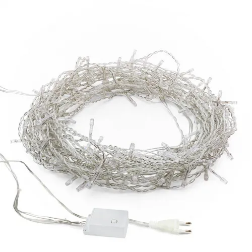 Гирлянда светодиодная "Светодиодный Дождь" 2.5х2м 300LED бел. 16Вт 230В IP20 свечение с динамикой провод прозр. Neon-Night 235-055 фото 11