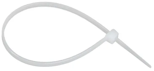 Хомут 3.6х180мм P6.6 стандартный бел. (уп.100шт) IEK UHH30-D036-180-100-K01 фото 2