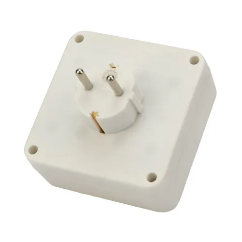 Разветвитель 4-м с заземл. 16А IP20 бел. Rexant 11-1073 фото 2