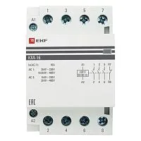 Контактор модульный КМ 16А 2NО+2NC (3 мод.) PROxima EKF km-3-16-22