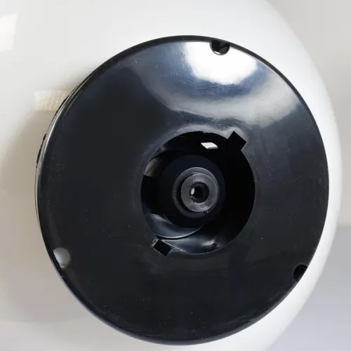 Светильник НТУ 06-100-01 "Шар" 400 Б 100Вт E27 IP55 опал ПММА /корпус плоск. черн. (инд. упак.) Элетех 1030480231 фото 2