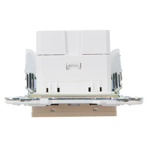 Розетка USB A+C 3.1А SKANDY SK-R14Sh шампань IEK SK-U22-D31-K37 фото 3