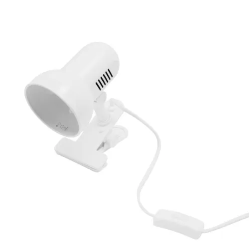 Светильник H-035 прищепка 220В 40Вт метал. бел. Camelion 7198 фото 13