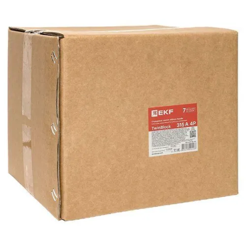 Рубильник 4п 315А реверсивный без рукоятки управления TwinBlock EKF tb-s-315-4p-rev фото 7