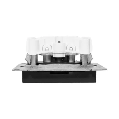 Розетка СП Эпика 16А без заземл. без шторок механизм черн. EKF UP1-SOB-100 фото 4