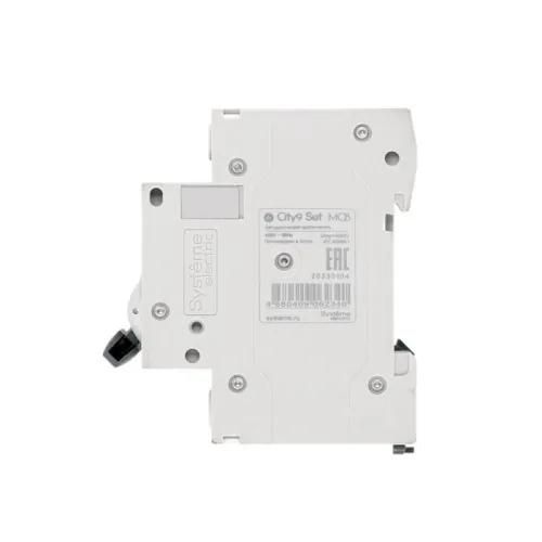 Выключатель автоматический модульный 2п C 63А 4.5кА City9 Set 230В SE C9F34263 фото 6