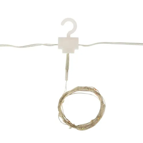 Гирлянда светодиодная "Роса "Светодиодный дождь" 6х3м LED бел. 24Вт IP20 USB+пульт управления Neon-Night 315-995 фото 5