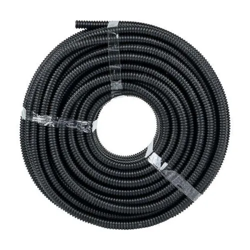 Труба гофрированная ПНД гибкая тяжелая d16мм с протяжкой черн. (уп.100м) PROxima EKF tpnd-16-t фото 2