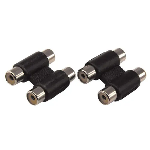 Переходник аудио 2 гнезда RCA - 2 гнезда RCA бинокль блист. Rexant 06-0165-A фото 4