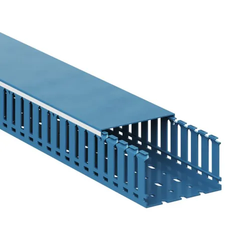 Кабель-канал перфорированный 100х60 L2000 RL12 син. DKC 00240RL фото 3