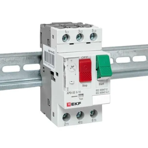 Выключатель автоматический для защиты двигателя АПД-32 6-10А EKF apd-me-10 фото 8